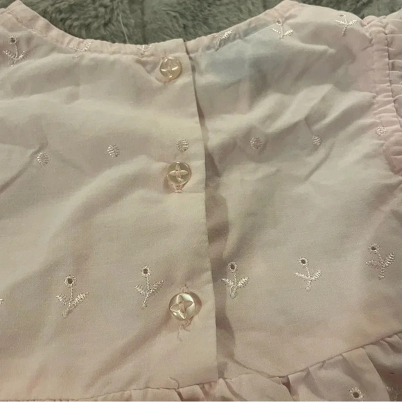 Light Pink Eyelet Dress - Picture 2 of 7